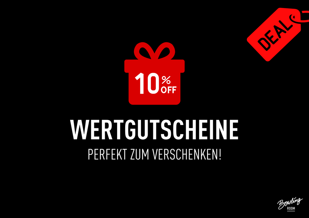 10% off Wertgutscheine Black Friday Deal